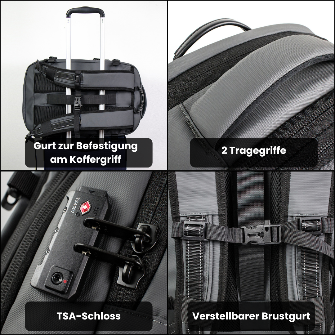 ReiseWunder MAXI Vakuum Reiserucksack
