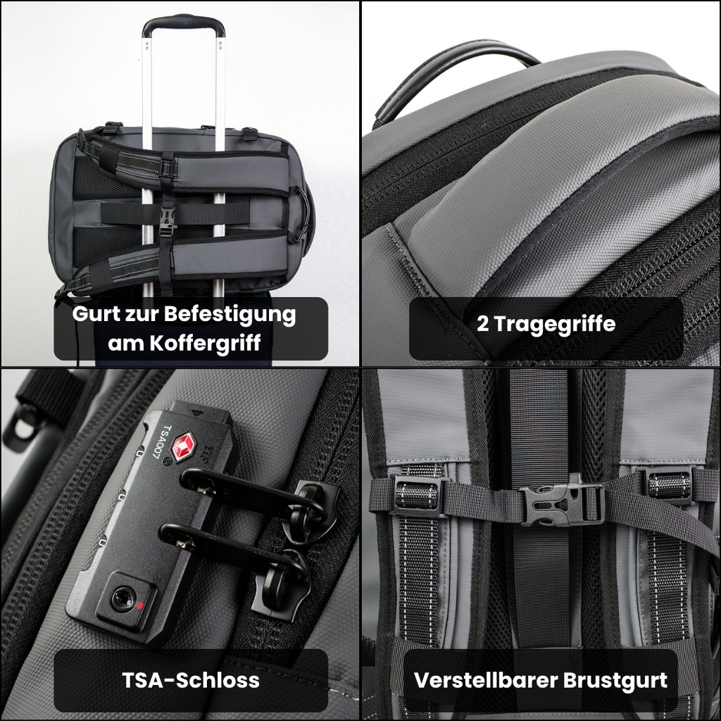 ReiseWunder MAXI Vakuum Reiserucksack