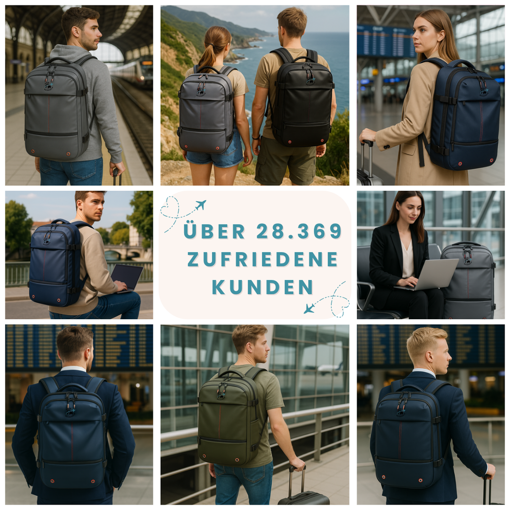 ReiseWunder MAXI Vakuum Reiserucksack