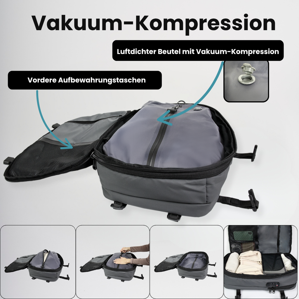 ReiseWunder MAXI Vakuum Reiserucksack