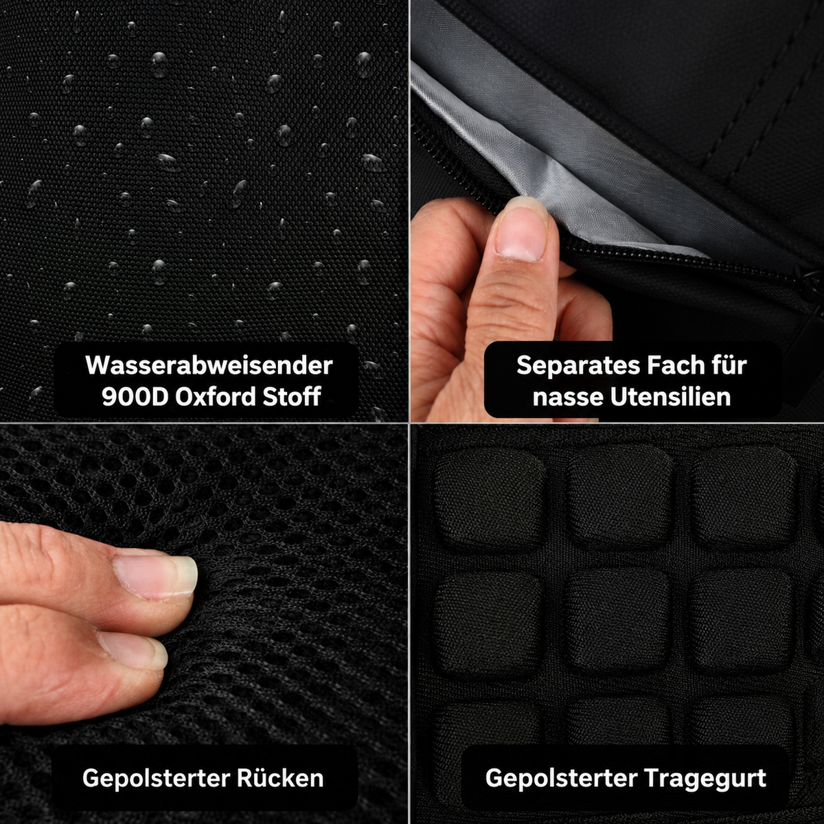 ReiseWunder MINI Vakuum Reiserucksack