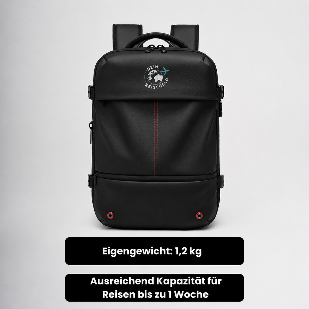 ReiseWunder MINI Vakuum Reiserucksack