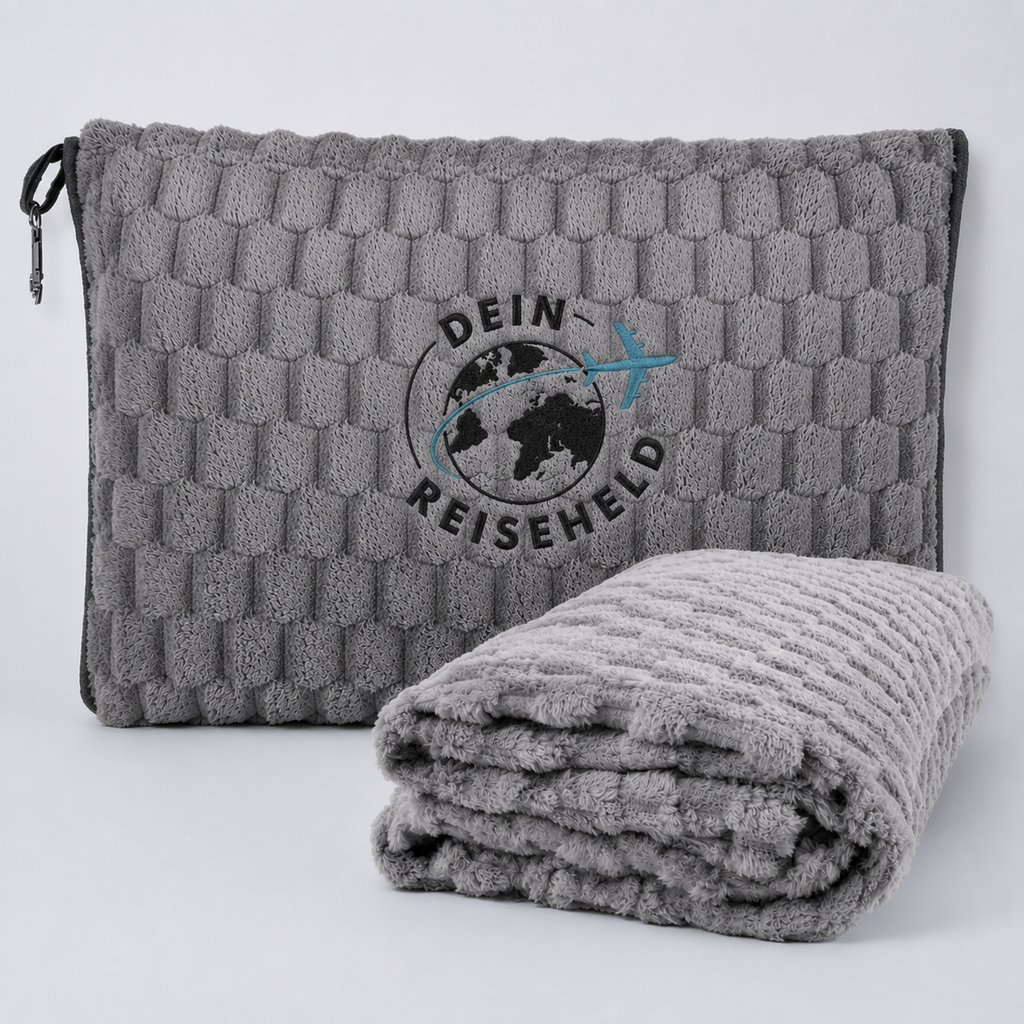 DreamMate 2 in 1 Reisedecke/Kissen
