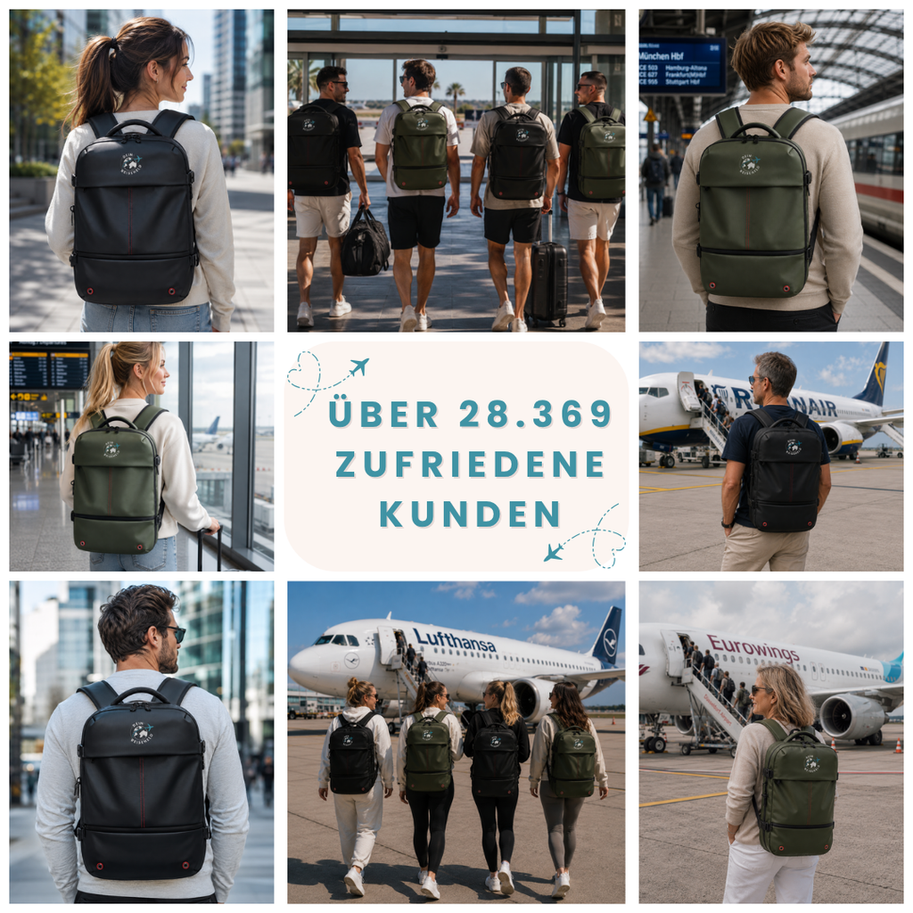 ReiseWunder MINI Vakuum Reiserucksack